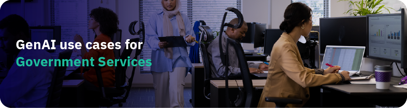 GenAI use cases for Government services